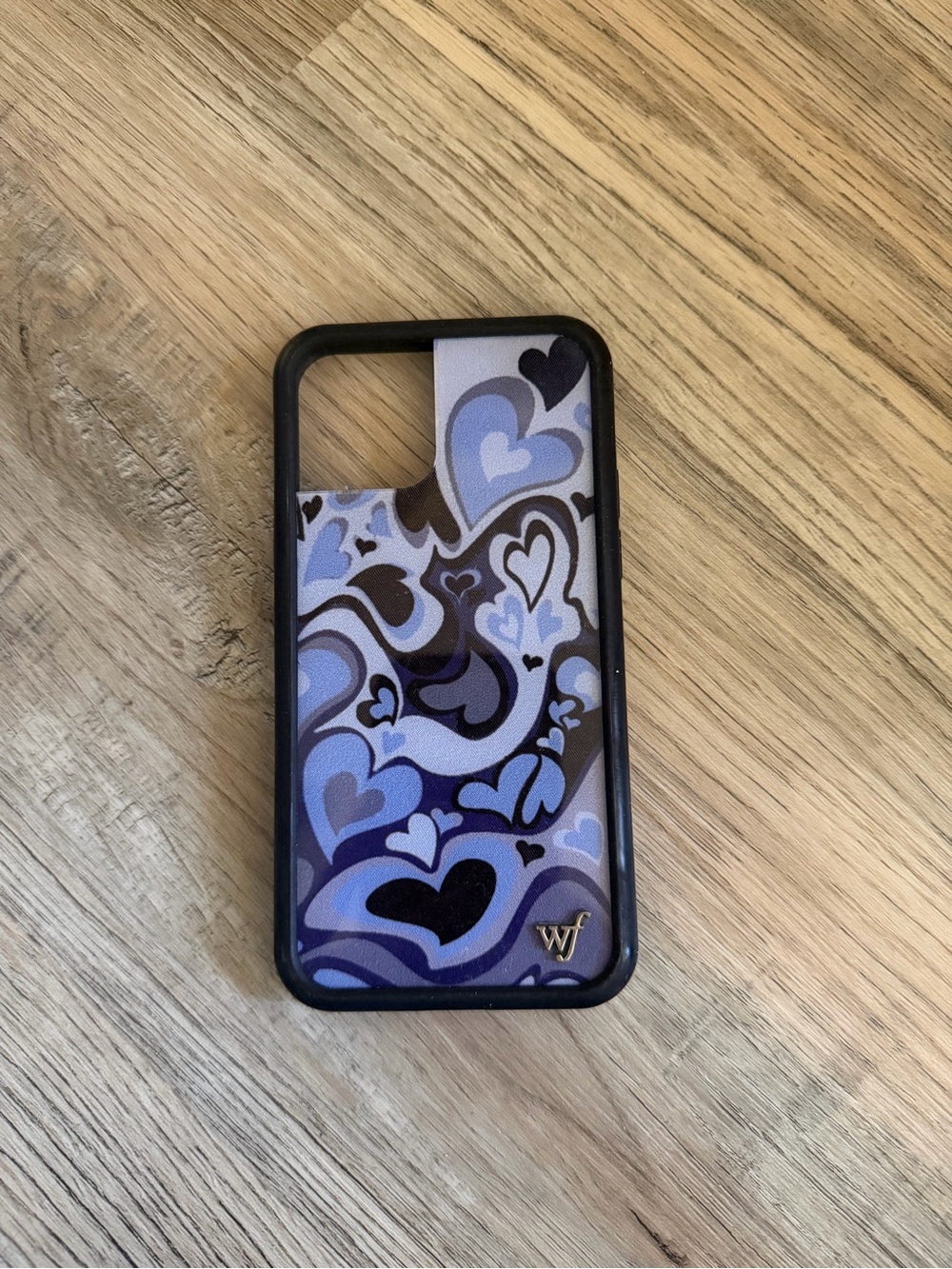 Wildflowers Purple Heart Swirl Phone Case IPhone 11pro